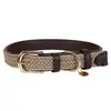 Image de Collier pour chien en nylon tressé Kentucky Beige XS 42517-32-XS
