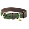 Image de Collier pour chien en nylon tressé Kentucky Vert 2XS 42517-74-XXS