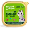 Image de EDGAR & COOPER-Edgard & Cooper Aliments Humides Chat Adulte Agneau Poulet Pâtée Sans Céréales - 85 g