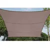 Image de Perel Voile d'ombrage - Taupe - 3,6 m