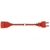 Image de Perel câble d'extension 20 m - Orange