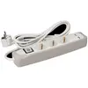 Image de PEREL Prise Schuko 3 voies USB