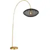 Image de Lucide Lampadaire Corina - Or