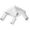 Image de Lucide Plafonnier Clubs - Blanc