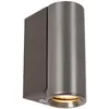 Image de Applique murale moderne grise tube bas 1xMR11 3,8W DUPLA Lucide