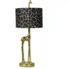 Image de Lucide Lampe de table girafe - Or