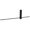 Image de Applique murale Lucide SEGIN LED 6W 2700K noire 60cm