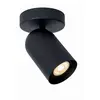 Image de Spot plafond métal noir PUNCH Lucide 1xGU10 IP20 35W