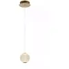 Image de Lucide Suspension Cintra boule cristal - Or