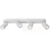 Image de Lucide Spot plafond 4 lampes - Blanc