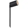 Image de Borne extérieure Lucide ARNE-LED noire GU10 5W 2700K