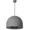 Image de Suspension moderne grise AKRON Ø50cm E27 40W Lucide