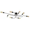 Image de Lucide Lustre Lester 8 lumières - Noir