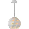 Image de Suspension Lucide Malunga blanche Ø25 E27 dimmable