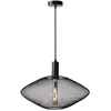Image de Suspension Lucide Mesh métal noire Ø45 cm E27 40W IP20