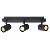 Image de Lucide Lennert plafonnier spots - Noir