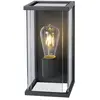 Image de Applique extérieure Lucide Claire-LED E27 IP54 noire