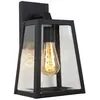 Image de Applique extérieure murale Lucide Matslot E27 60W noire
