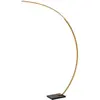 Image de Lucide Lampadaire arc Curve - Or
