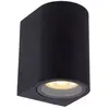 Image de Applique extérieure alu noire IP44 GU10 35W ZARO Lucide