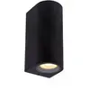 Image de Applique murale extérieure noire 2xGU10 35W Zaro Lucide