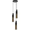 Image de Lucide Suspension Orlando 3xE27 - Noir