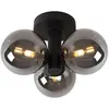 Image de Lucide plafonnier Trudy - Noir