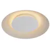 Image de Plafonnier LED Lucide Foskal 12W 2700K blanc métal