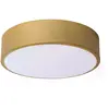 Image de Lucide Plafonnier LED rond Unar - Or
