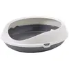 Image de Bac à litière pour chat Nobby Pet Figaro Gris 55x48,5x15,5 cm 72122