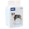 Image de SAVIC-Savic Couches Pour Chien Mâle Jetables Coloris Noir - Taille M 40 - 53 cm x 12 couches