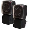 Image de Lot de 2 programmateurs extérieurs mécaniques IP44 - Chacon