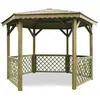 Image de Kiosque en bois Pavilion - 6.68 m² - 3.15 x 2.57 x 2.56 m - 16 mm
