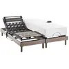 Image de DEKO DREAM PHYSIOMAX ERGO 6 - 2x80x200 - Lit relax électrique 2 places - Gris
