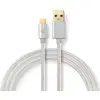 Image de Nedis Câble USB-C vers USB-A plaqué or - 2 m