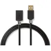 Image de Nedis Câble rallonge USB 2.0 A mâle vers A femelle - 2 m