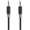 Image de Nedis Câble Audio Stéréo 3 m - Gris anthracite