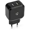 Image de Nedis Chargeur 24W 2x USB-A