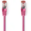 Image de Nedis Câble réseau RJ45 Cat6 S/FTP - 15 m Rose