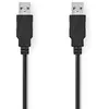 Image de Nedis Câble USB 2.0 Type A mâle vers A mâle - 2 m