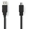 Image de Nedis Câble USB 2.0 A Mâle - Micro B Mâle 3m Noir
