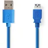 Image de Nedis Câble USB 3.0 A mâle vers A femelle - 2 m