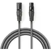 Image de Nedis Câble audio XLR 3 broches M/F - 20 m