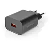 Image de Nedis Chargeur secteur USB-A 18W - Noir