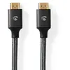 Image de Nedis Câble HDMI vers HDMI Ultra Haute Vitesse 48 Gbps 8K à 60Hz 3m Gris anthracite