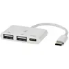 Image de CCGB64785WT01 - Hub USB Nedis