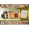 Image de Niche pour chien Duvoplus Woodland Boris 4 Classic Marron 142x93x97 cm 780/060
