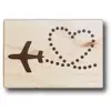Image de Artemio Tampon Bois - Coeur Avion