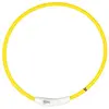 Image de DUVO PLUS-Collier Chien - Duvoplus Anneau flash light USB jaune - 65 cm