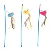 Image de Canne à pêche pour chat avec catnip Duvoplus Love Multicolore 53x8x6 cm 121046